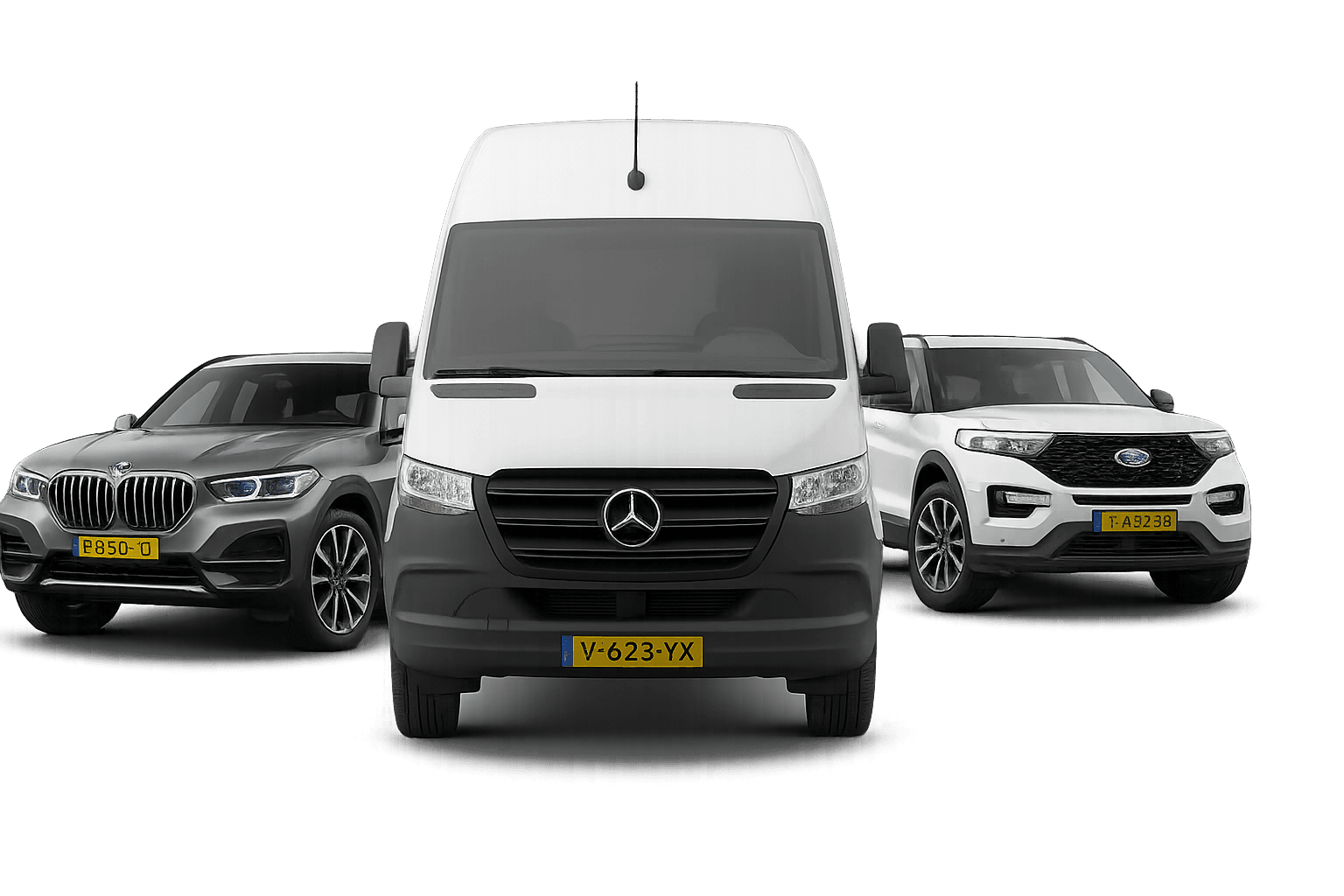 Zakelijke auto's die via BeterLease.nl geleased kunnen worden